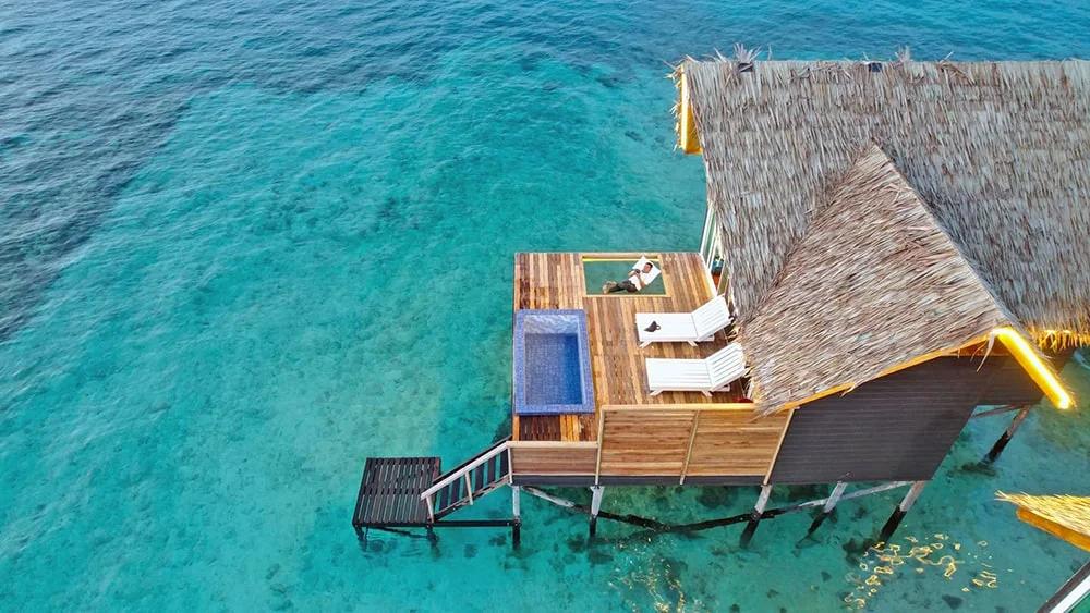 Resort beachfront
